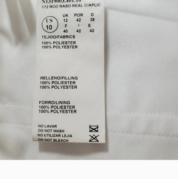 W1 WEDDING DRESS - Picture 9 of 11